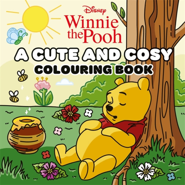Disney Winnie the Pooh: A Cute and Cosy Colouring Book cover