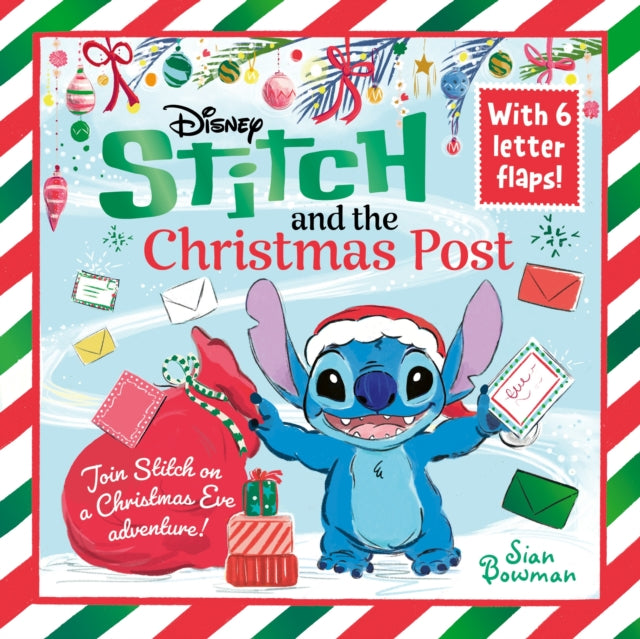 Disney Stitch and the Christmas Post cover