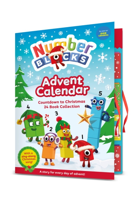 Numberblocks Advent Calendar (Countdown to Christmas) - 24 Book Collection cover