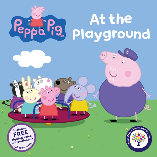 Peppa Pig: At the Playground (Symbolised Story) cover