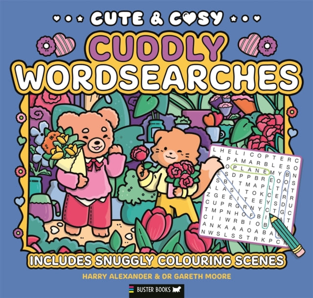 Cute & Cosy Cuddly Wordsearches cover