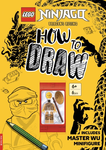 LEGO® NINJAGO®: How to Draw (with Master Wu minifigure) cover