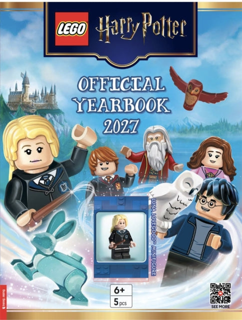 LEGO® Harry Potter™: Official Yearbook 2027 (with Luna Lovegood™ minifigure and wand) cover