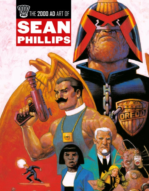 The 2000 AD Art Of Sean Phillips cover