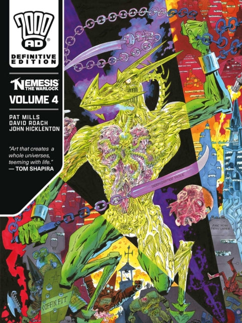 Nemesis the Warlock - The Definitive Edition, volume 4 cover