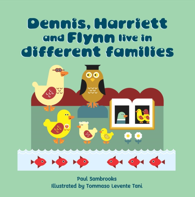 Dennis, Harriett and Flynn live in different families cover