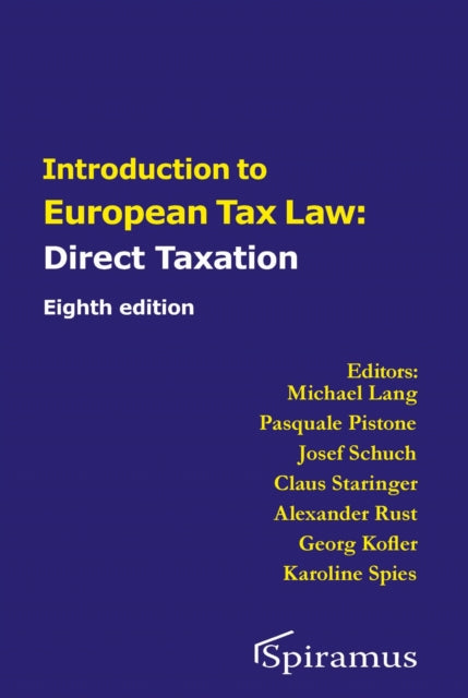 Introduction to European Tax Law on Direct Taxation cover