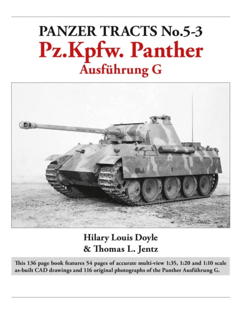 Panzer Tracts No.5-3: Pz.Kpfw. Panther Ausfuhrung G cover