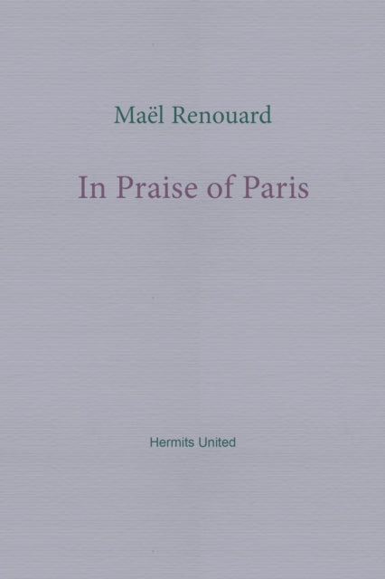 In Praise of Paris cover