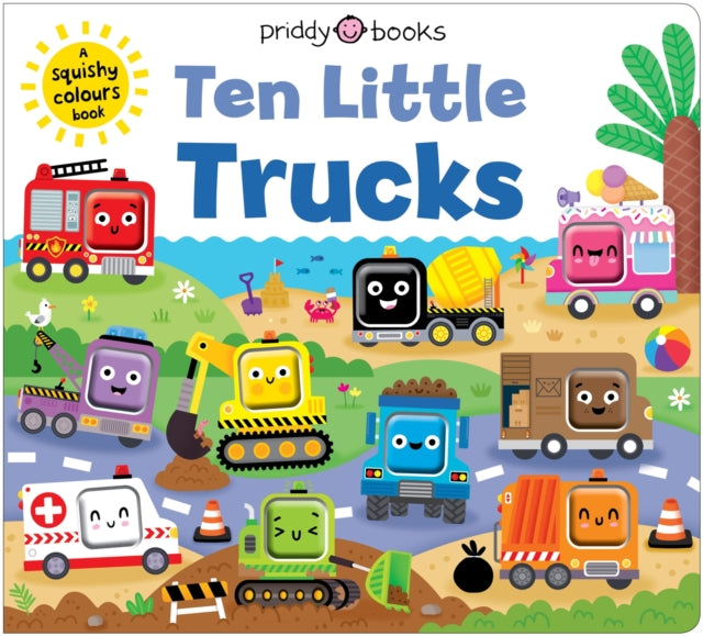 Ten Little Trucks (Little Squishies) cover