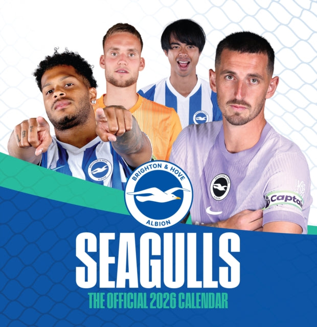 The Official Seagulls Desk Calendar 2026 cover