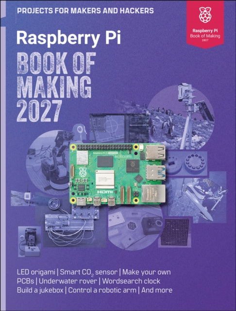 Raspberry Pi Book of Making 2027 cover