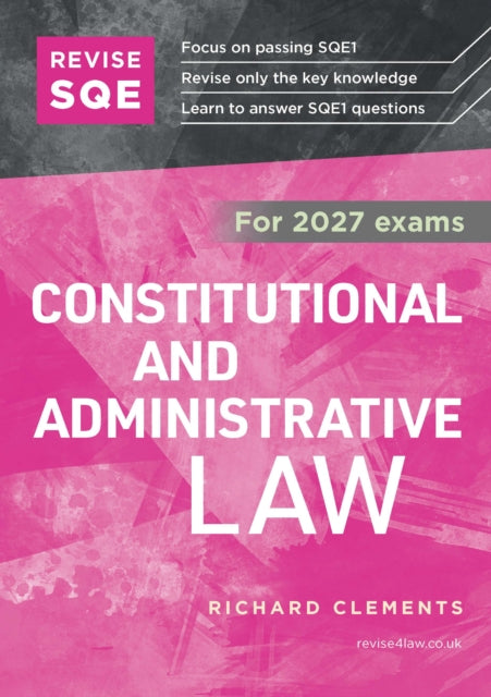 Revise SQE Constitutional and Administrative Law 2027 cover