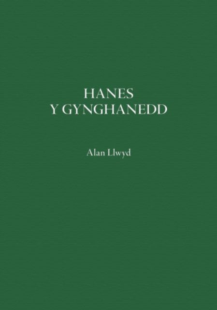 Hanes y Gynghanedd cover
