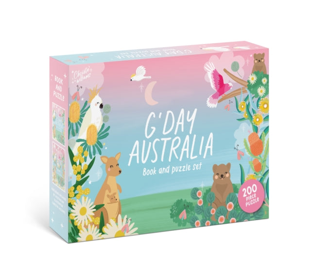 G'day Australia: Search and Find Book and Puzzle cover