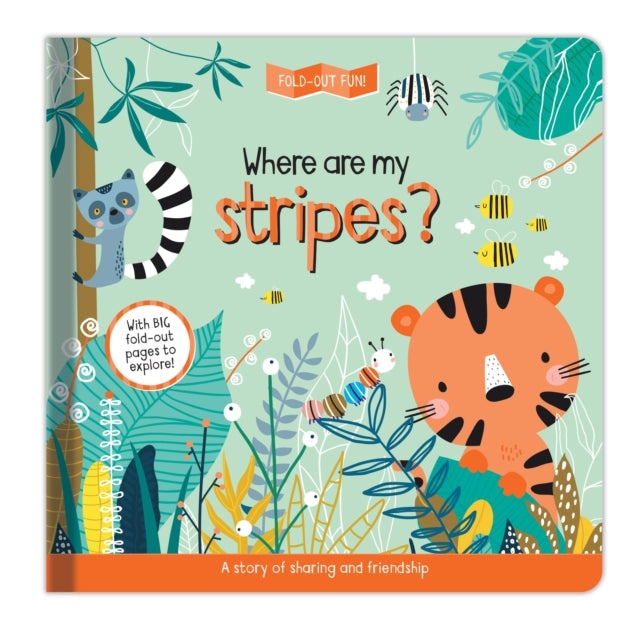 Fold Out Fun: Where Are My Stripes cover