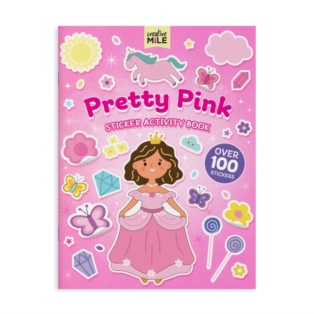 Pretty Pink Sticker Activity Book cover