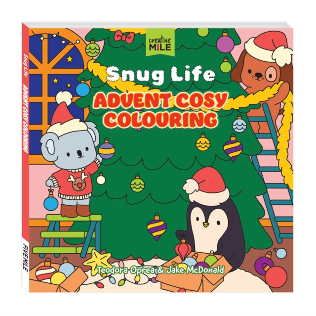 Snug Life Advent Cosy Colouring Book cover