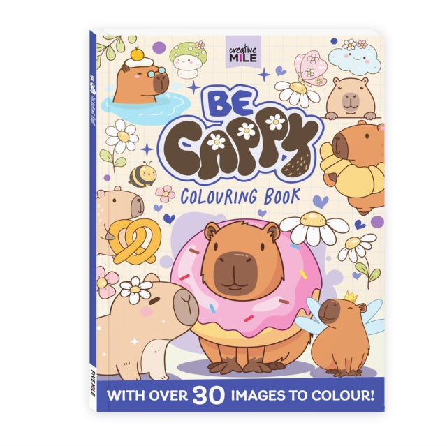 Be Cappy Colouring Book cover