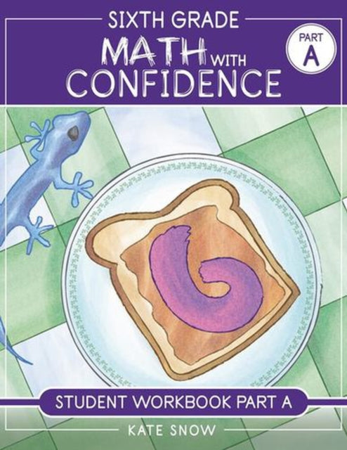 Sixth Grade Math with Confidence Student Workbook A cover