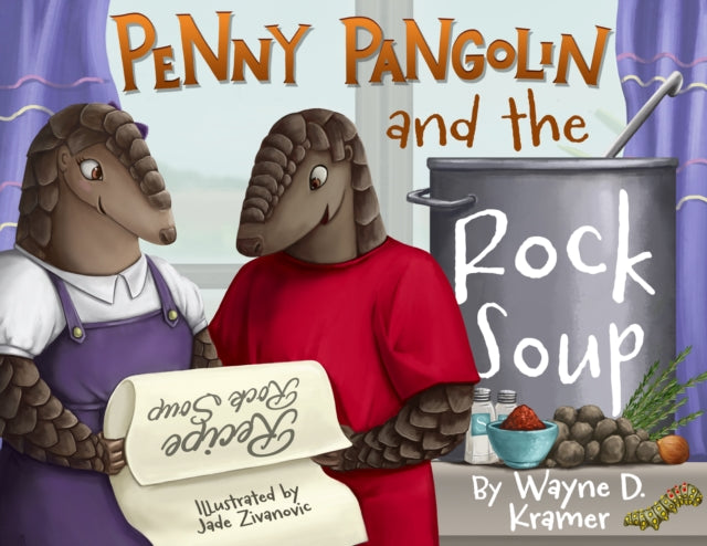 Penny Pangolin and the Rock Soup cover