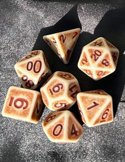 DCC RPG Dice: Wyrdling Sunbleached Bone cover