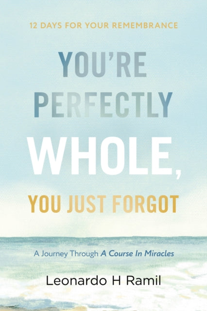 Youre Perfectly Whole, You Just Forgot cover