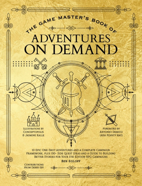 The Game Master's Book of Adventures on Demand cover