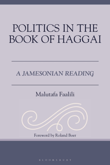 Politics in the Book of Haggai cover