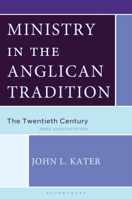 Ministry in the Anglican Tradition cover