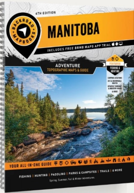Manitoba Backroad Mapbook cover
