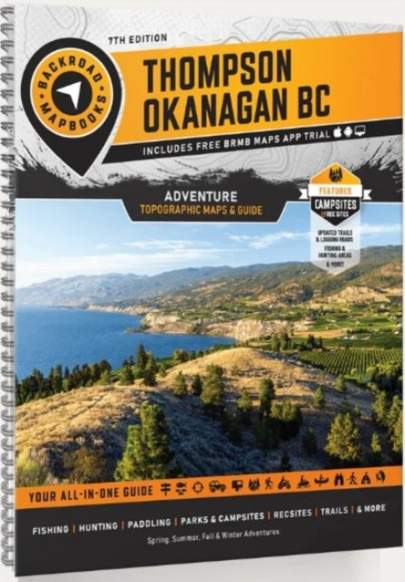 Thompson Okanagan BC Backroad Mapbook cover