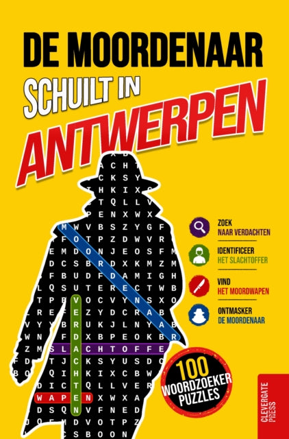 De moordenaar schuilt in Antwerpen cover