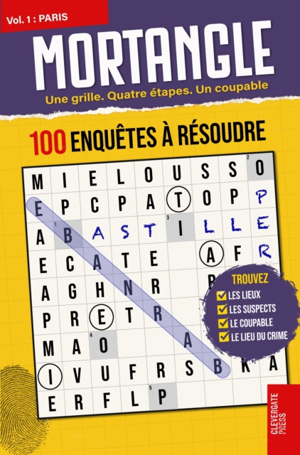MORTANGLE - Enquetes a Paris cover