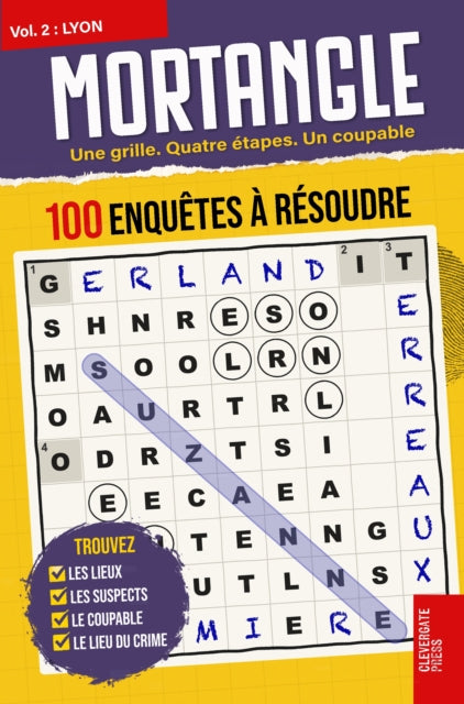 MORTANGLE - Enquetes a Lyon cover