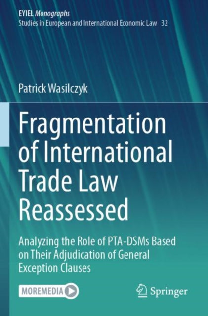 Fragmentation of International Trade Law Reassessed cover