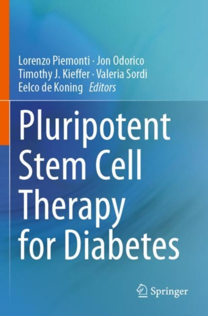 Pluripotent Stem Cell Therapy for Diabetes cover