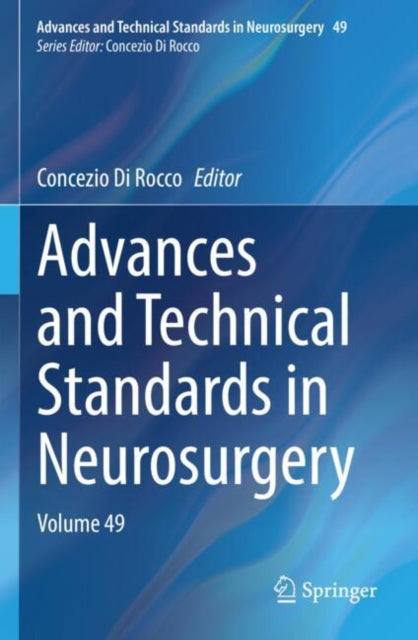 Advances and Technical Standards in Neurosurgery cover