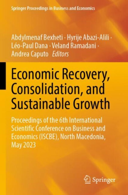 Economic Recovery, Consolidation, and Sustainable Growth cover