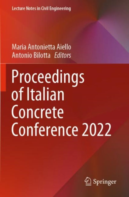 Proceedings of Italian Concrete Conference 2022 cover