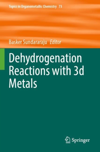 Dehydrogenation Reactions with 3d Metals cover