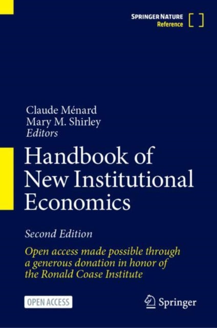 Handbook of New Institutional Economics cover