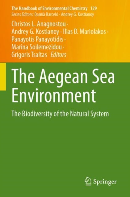 The Aegean Sea Environment cover