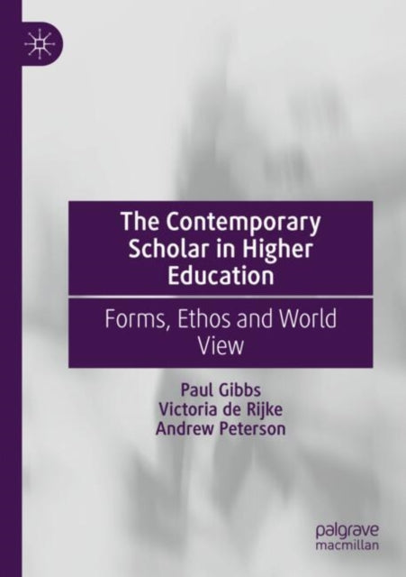 The Contemporary Scholar in Higher Education cover