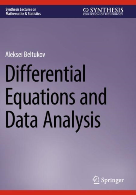 Differential Equations and Data Analysis cover