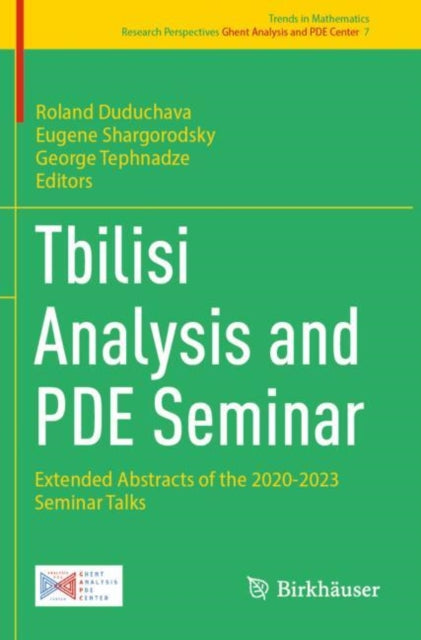Tbilisi Analysis and PDE Seminar cover