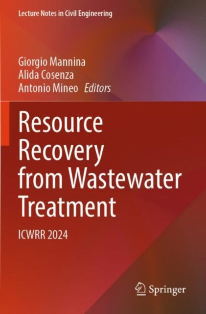 Resource Recovery from Wastewater Treatment cover