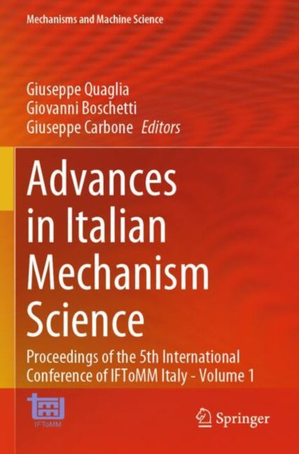 Advances in Italian Mechanism Science cover