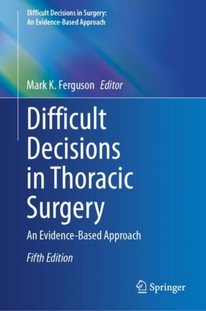 Difficult Decisions in Thoracic Surgery cover