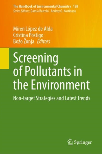 Screening of Pollutants in the Environment cover